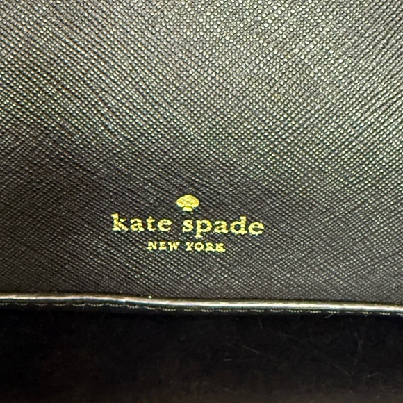 Kate Spade Saffiano Leather Carsen Laurel Way Black Crossbody Bag - Picture 6 of 12